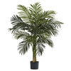 Nearly Natural 5357 4' Artificial Green Golden Cane Palm Tree