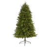 Nearly Natural 5.5` Washington Fir Artificial Christmas Tree with 300 Clear Lights and 672 Bendable Branches