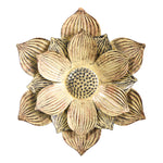 Nearly Natural 7054 13” Tuscan Metal Flower Wall Art Decor