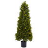 Nearly Natural 5477 50" Artificial Green Pine Cone Top