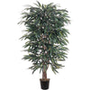 Nearly Natural 5` Weeping Ficus Silk Tree