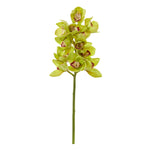 Nearly Natural 23`` Cymbidium Orchid Artificial Flower (Set of 3)
