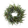 Nearly Natural 4272 24" Artificial Eucalyptus & Mixed Greens Wreath