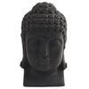 Nearly Natural 4983 Artificial Black Buddha Head Statue, Indoor/Outdoor
