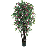 Nearly Natural 6` Bougainvillea Silk Tree