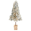 Nearly Natural T3279 5` Christmas Tree with 150 Lights and 288 Bendable Branches in Planters