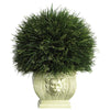 Nearly Natural 6539 Potted Grass With White Vase Plants