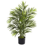 Nearly Natural 5387 2.5' Artificial Green Areca Palm Tree, UV Resistant (Indoor/Outdoor)