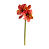 Nearly Natural 31'' Amaryllis Artificial Flower (Set of 3)
