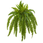 Nearly Natural 6218-S2 35" Artificial Green Boston Fern Plant, Set of 2