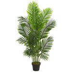 Nearly Natural 5533 5' Artificial Green Paradise Palm Tree