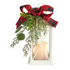 Nearly Natural A1857 12`` Artificial Christmas Table Arrangement with LED Candle