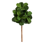 Nearly Natural T1420 3.5` Fiddle Leaf Artificial Tree (No Pot)