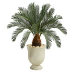 Nearly Natural 38`` Cycas Artificial Tree in Decorative Urn