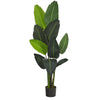 Nearly Natural 58`` Traveler`s Palm Artificial tree