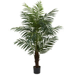 Nearly Natural 5416 5' Artificial Green Areca Palm Tree