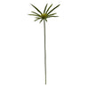 Nearly Natural 8344-S12 28" Artificial Green Cyperus Spray, Set of 12