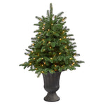 Nearly Natural T2287 3.5’ Artificial Christmas Tree with 100 White Warm Light