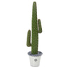 Nearly Natural P1120 57" Artificial Green Cactus Plant in Decorative Planter