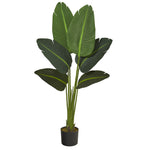 Nearly Natural 45``Traveler`s Palm Artificial Plant (Real Touch)