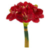Nearly Natural 14`` Amaryllis Bouquet Artificial Flower (Set of 3