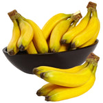 Nearly Natural 2191-S4 9" Artificial Yellow Banana Bunch, Set of 4
