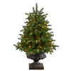 Nearly Natural T2294 3.5’ Artificial Christmas Tree with 100 White Warm Light