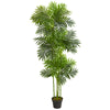 Nearly Natural 5537 6' Artificial Green Phoenix Palm Tree