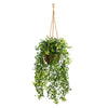 Nearly Natural P1657 20” Baby Tear Artificial Plant in Hanging Basket
