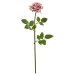 Nearly Natural 19`` Rose Spray Artificial Flower (Set of 12)