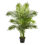 Nearly Natural 3.5` Areca Palm Artificial Tree (Real Touch)