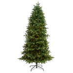 Nearly Natural T3346 7’ Artificial Christmas Tree with 550 Clear Lights