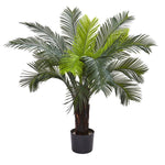 Nearly Natural 6817 3' Artificial Green Cycas Tree, UV Resistant (Indoor/Outdoor)