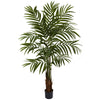 Nearly Natural 5414 5" Artificial Green Big Palm Tree