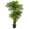 Nearly Natural 5590 6' Artificial Green Hawaii Palm