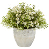 Nearly Natural 4125 Mixed Mini Daisy Decorative Silk Plant Indoor/Outdoor