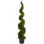 Nearly Natural 5` Cypress Spiral Tree