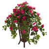 Nearly Natural Bougainvillea Artificial Plant in Stand Planter