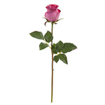 Nearly Natural 21`` Rose Bud Artificial Flower (Set of 6)