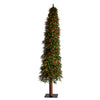 Nearly Natural T3510 9` Artificial Christmas Tree with 400 Multi-Color LED Lights
