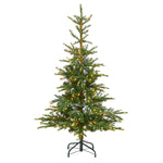 Nearly Natural T3340 5’  Artificial Christmas Tree with 200 Clear Lights