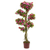 Nearly Natural 5506 5' Artificial Pink Azalea Tree