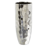 Nearly Natural 0760-S1 13” Designer Silver Cylinder Vases