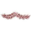 Nearly Natural W1296 6` Red Berry Artificial Christmas Garland