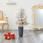 Nearly Natural T2317 4’ Artificial Christmas Tree with 200 Warm White Lights