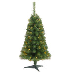 Nearly Natural T3304 3’Christmas Tree with 50 Lights and 118 Bendable Branches