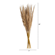 Nearly Natural 2391-S2 40” Dried Natural Pampass Grass Bundle (Set of 2)