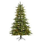 Nearly Natural T3322 7’ Christmas Tree with 650 Lights and 1575 Bendable Branches