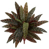 Nearly Natural 6139-S4 20" Artificial Green Peacock Plant, Set of 4