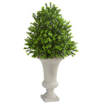 Nearly Natural 6472 33" Artificial Green Sweet Grass Plant in Urn